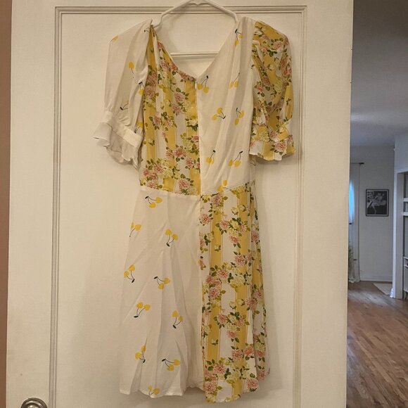 For Love and Lemons Savannah Wrap Mini Dress - Picture 4 of 5